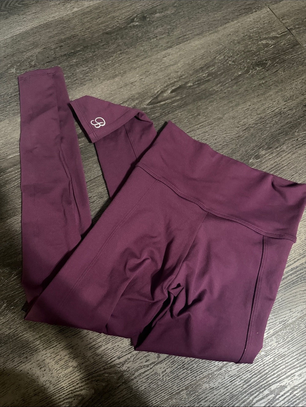 Bombshell sportswear High-Waist Leggings in Plum